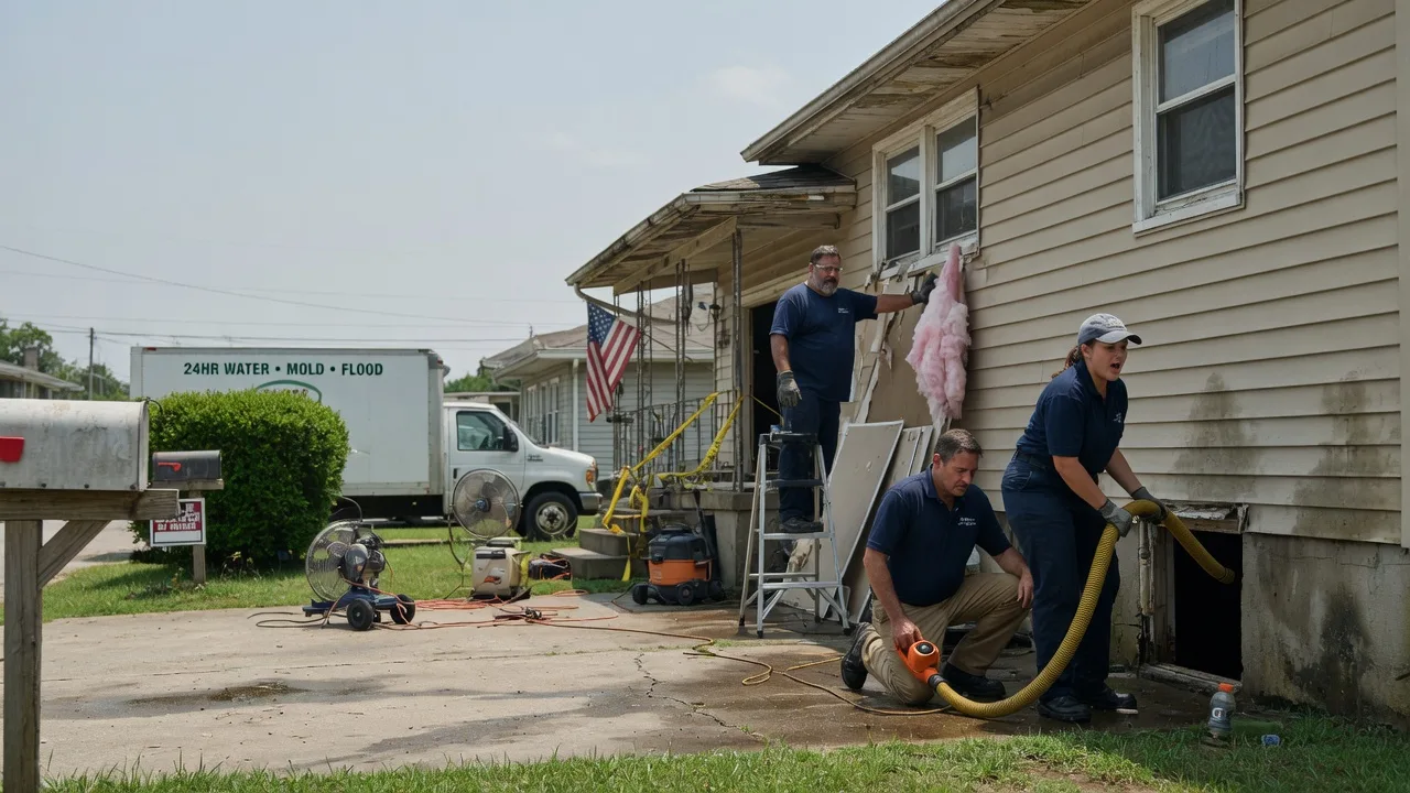 Water Damage Repair in Wright, AR near me